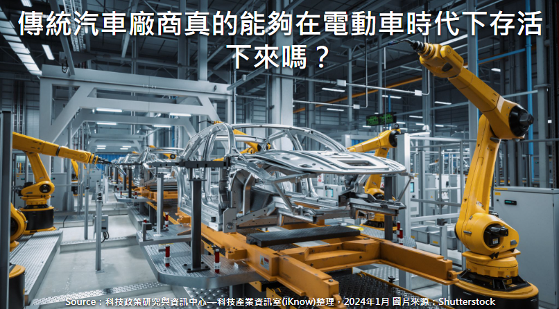 傳統汽車廠商真的能夠在電動車時代下，存活下來嗎？