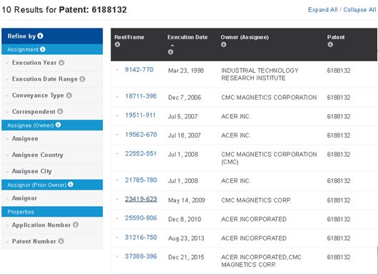 assignment portal uspto